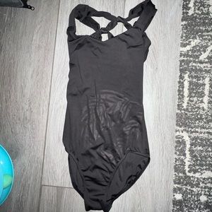 Black Mirella Leotard